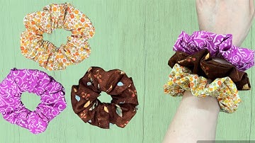 Cách may chun buộc tóc dễ nhất