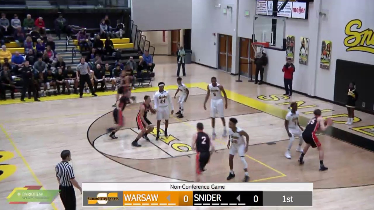 Watch Live Warsaw at Snider Boys Basketball YouTube