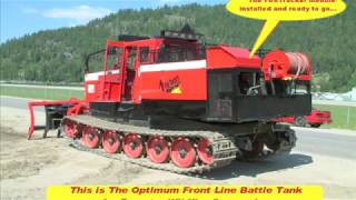 FIRETRACKER - The KMC High Speed Steel Track Firefighting Vehicle (Skidgen) screenshot 3