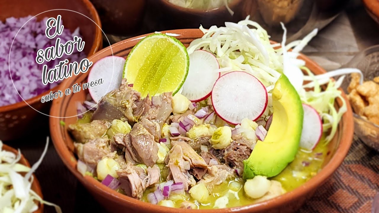🔴El Mejor  ¡Pozole Verde de Puerco! Estilo Guerrero💥-El sabor latino