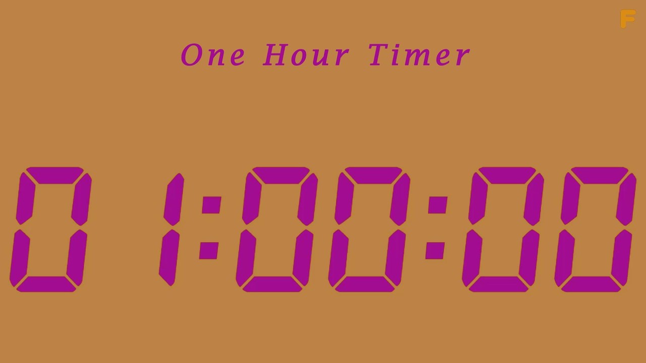 One Hour Timer