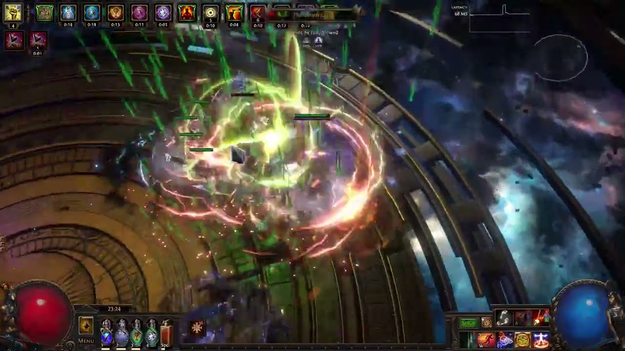 100M+ DPS Eternity Shroud CoC Bow Pathfinder Project | Reap + Bladefall | POE 3.22