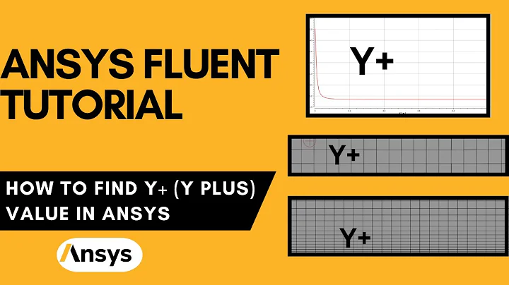 ANSYS Tutorial: Y⁺ in ANSYS Fluent | How to Calculate and Interpret Y Plus for CFD Simulations