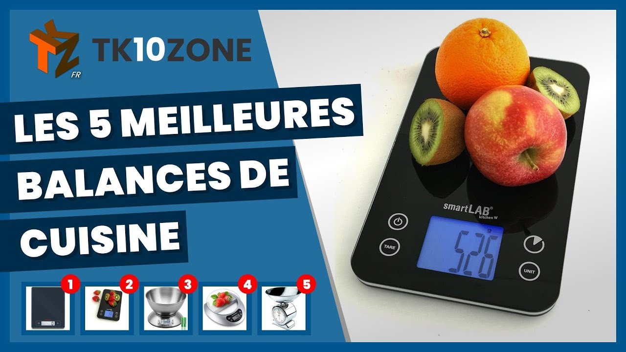 Les 5 meilleures balances de cuisine pour des recettes parfaites