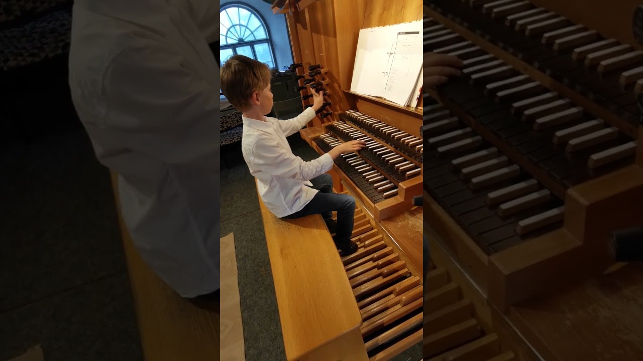 HÄRLIG ÄR JORDEN | MAA ON NIIN KAUNIS | SJUNDEÅ S:T PETRI KYRKA |Organist Elis Helenius #shortsfeed