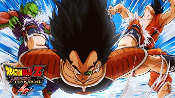 Red Potara Raditz Vs Piccolo & Goku Was SUPPOSED To Be Easy In Dragon Ball Z Budokai Tenkaichi 4!!!