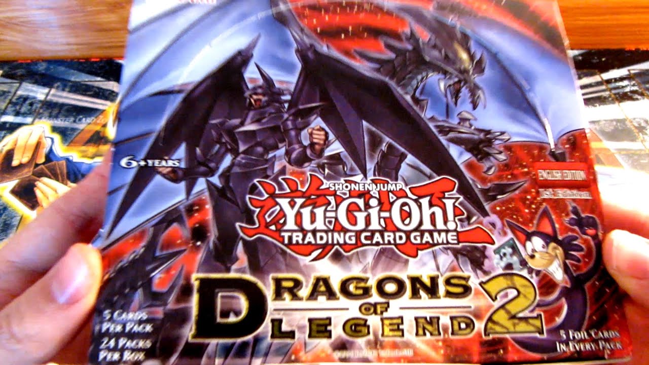 YuGiOh Dragons Of Legend 2 Booster Box Opening! - YouTube