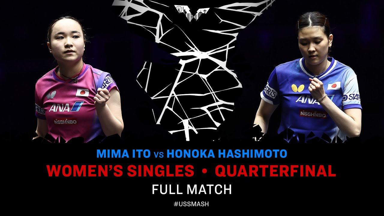 FULL MATCH | Mima Ito vs Honoka Hashimoto | WS QF | #USSMASH 2025