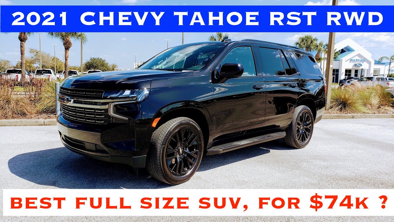 2021 Chevy Tahoe RST RWD  V8 - Best Used Full Size SUV? - POV Drive And  Review - #Chevytahoe - YouTube