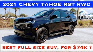 2021 Chevy Tahoe RST RWD 5.3L V8 - Best Used Full Size SUV? - POV Drive And Review - #Chevytahoe