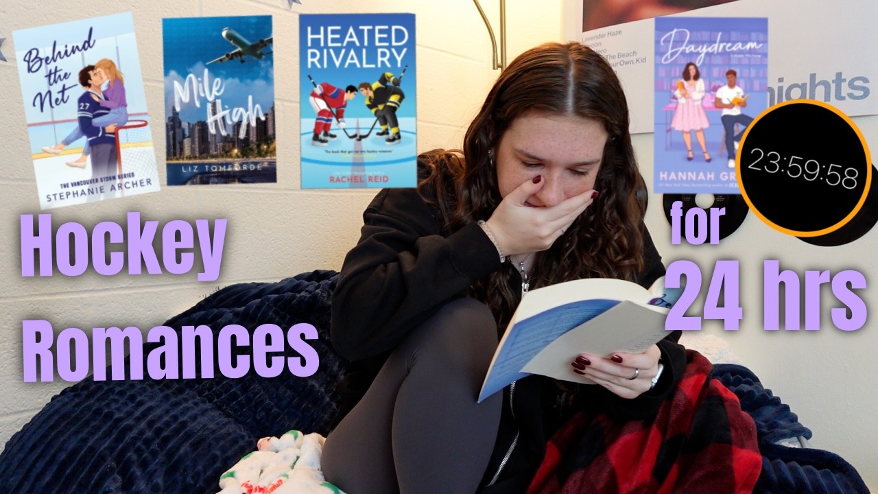 Чтение романов о хоккее в течение 24 часов