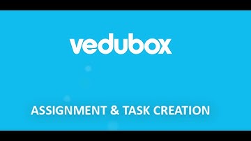 Vedubox - Assigning Homework or Tasks