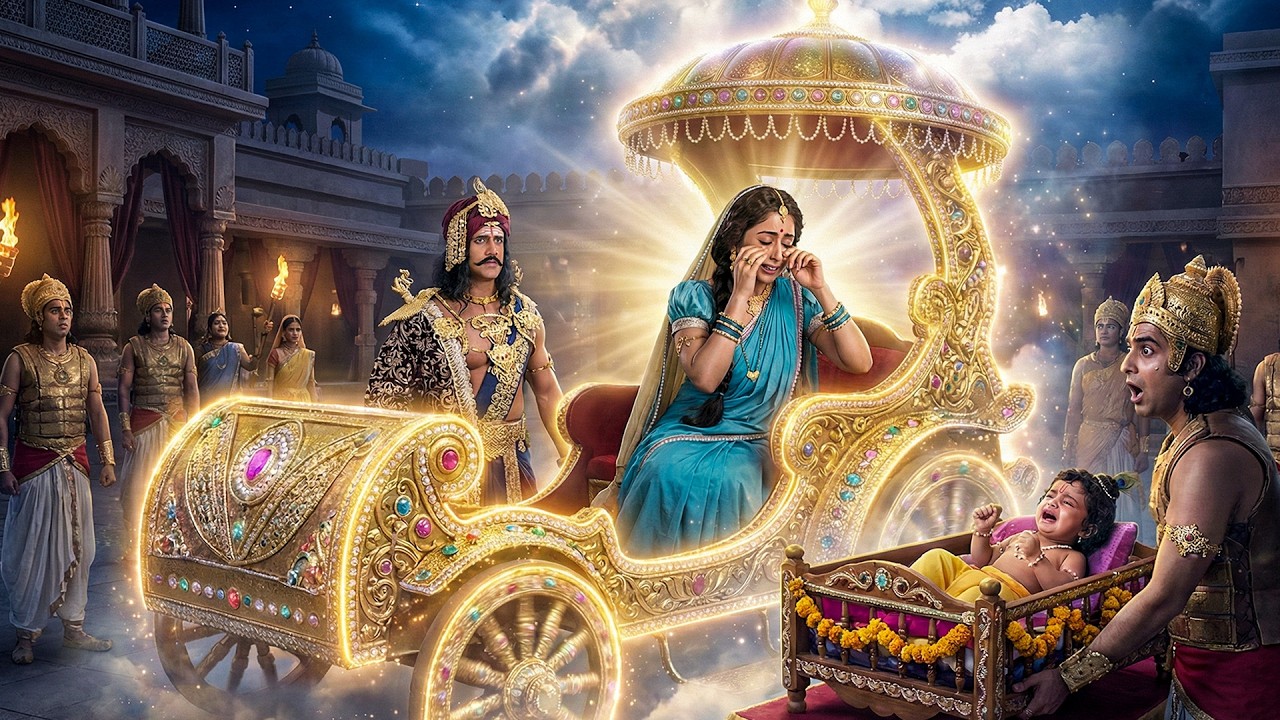 रथ की भेंट पाकर भावुक हुए यशोदा मैया और कान्हा  | यशोमती मईया के नंदलाला | Shree Krishan