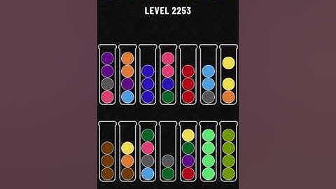 Ball Sort Puzzle - level.2253