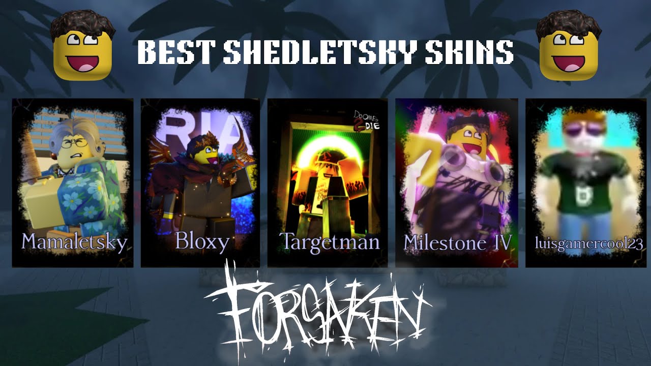 Winning With The BEST SHEDLETSKY SKINS IN FORSAKEN (With Tips and Thoughts)
