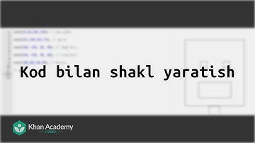 Kod bilan shakl yaratish | JavaScript asoslari: chizish va animatsiya | Dasturlash