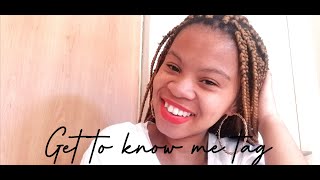 GET TO KNOW ME TAG| SOUTH AFRICAN YOUTUBER| LESEDI M