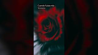 Cuando fuiste mía-temerarios #musica #unpocodetuamor #enamorados #parati ❤️🥀