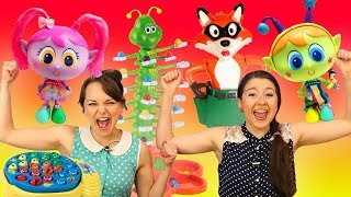 Neonates & Alushhhes Play Catch The Fox, Lets Go Fishin, And Giggle Wiggle Games