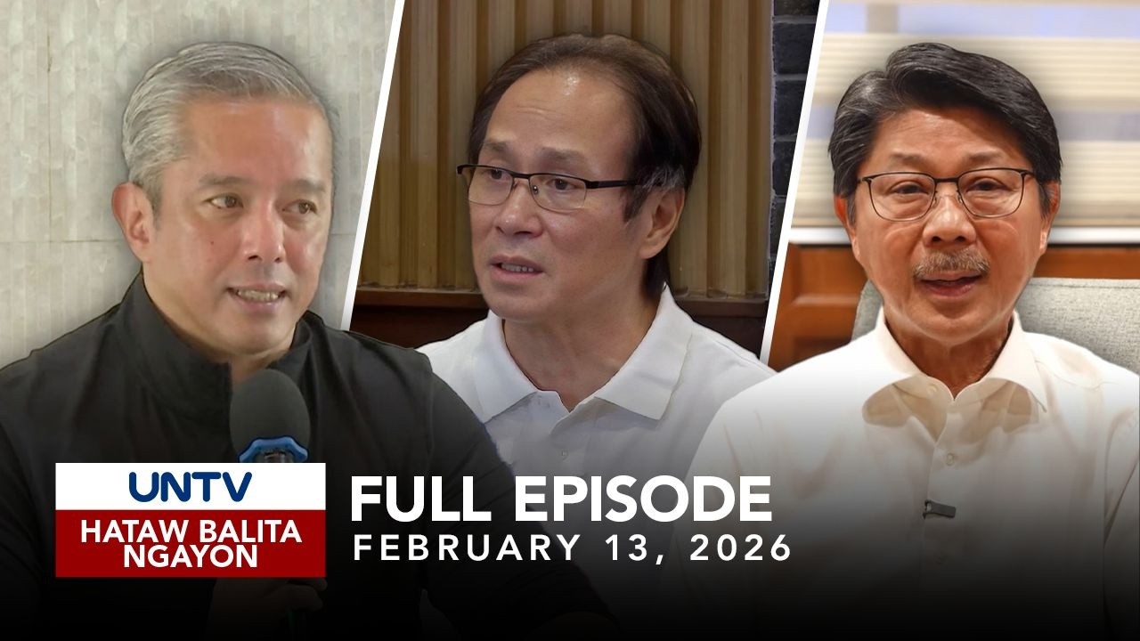UNTV: Hataw Balita Ngayon | February 13, 2026