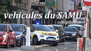 vehicules du SAMU compilation