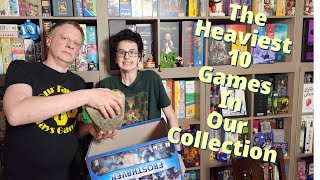 The Top 10 MOST COMPLICATED Board Games In Our Collection (According to Board Game Geek!)