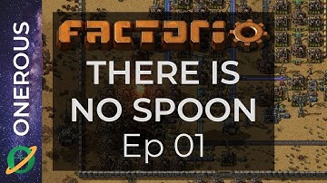 Factorio There Is No Spoon (Preparation) Ep 01: Intro and materials blueprinting