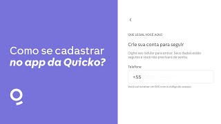 Como se cadastrar no app da Quicko screenshot 2