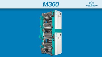 WEB OFFSET PRESS - M360  FROM MANUGRAPH INDIA LTD.