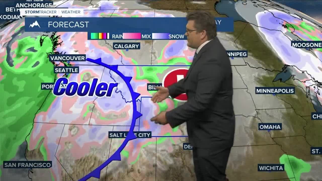 Q2 Billings Area Weather: Rain and wet snow moving in - YouTube