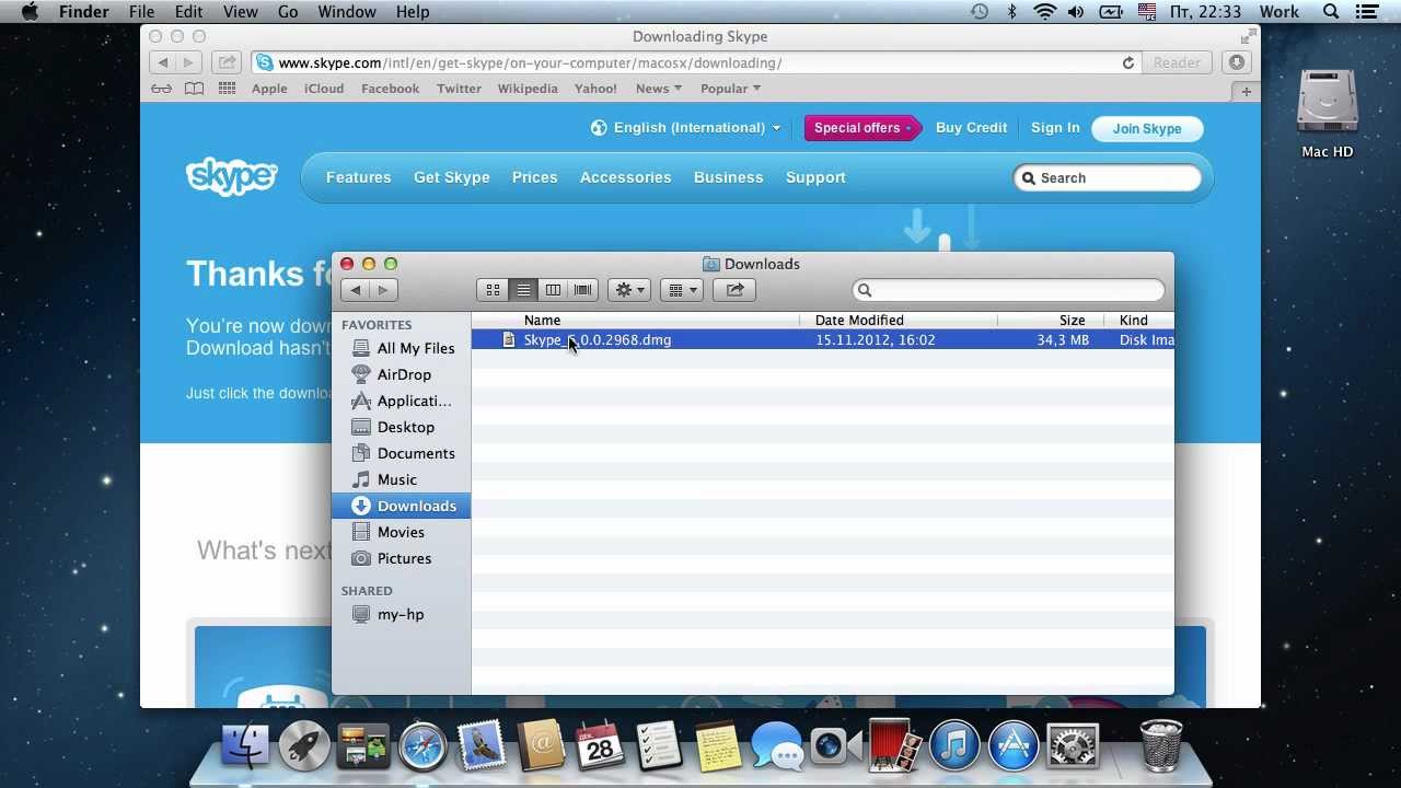 skype for mac 10.9.5