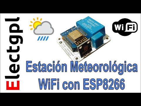 Estación Meteorológica WiFi con ESP8266 Wemos y Arduino IDE - Actualizado  2022!!! 
