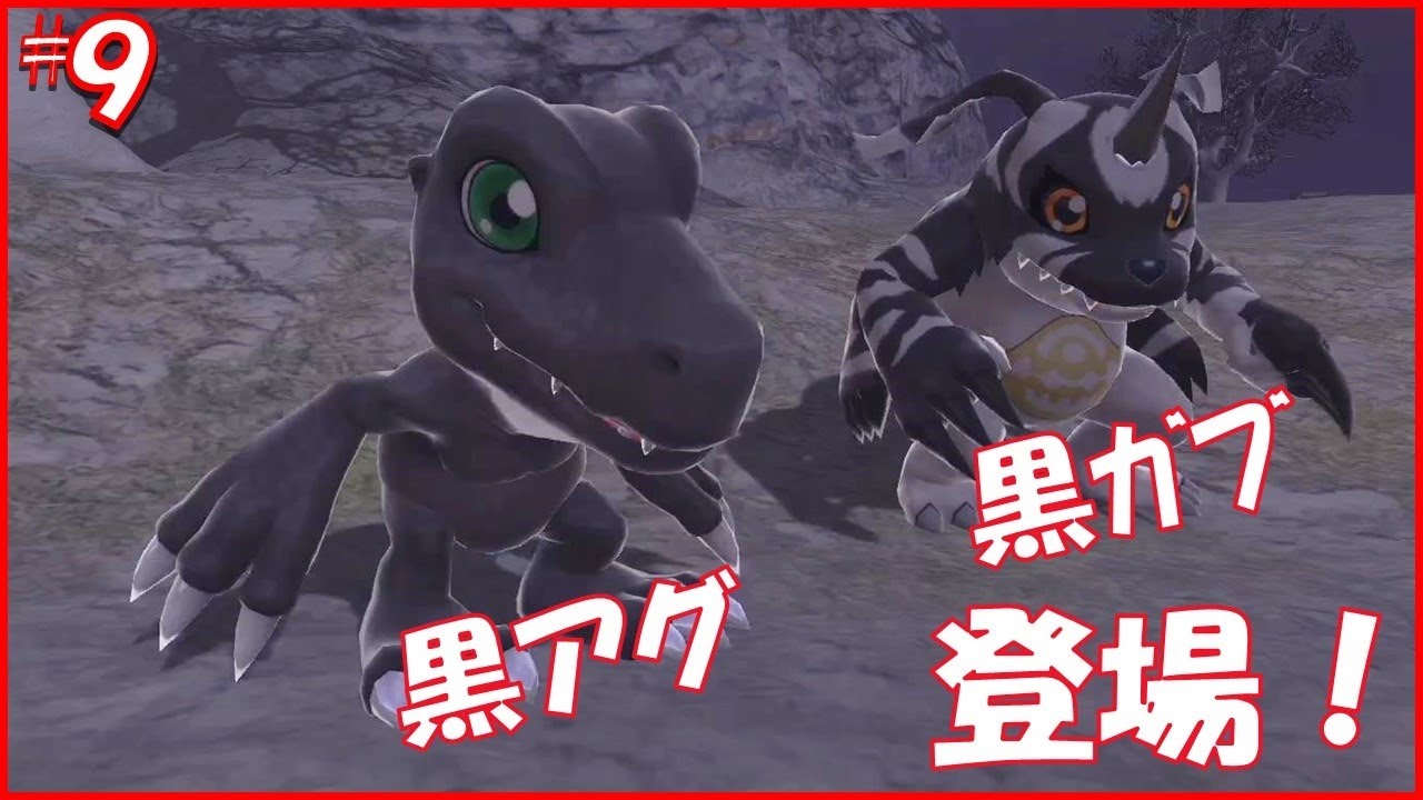 黒アグモン・ガブモン登場！【 デジモンワールド -next 0rder