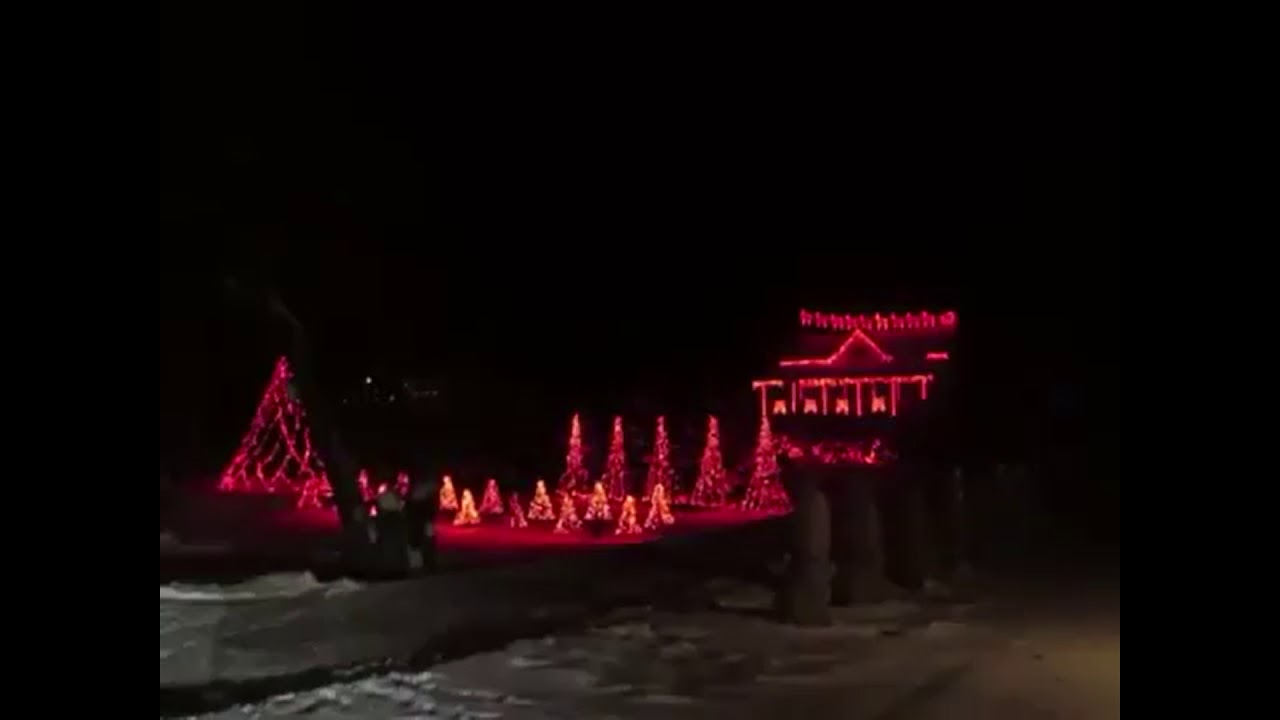 Christmas House Light Show 25122017 YouTube