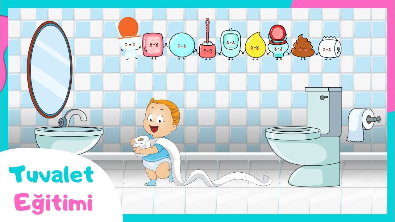 TUVALET EĞİTİMİ ÇİZGİ FİLM || UYKU MASALI || TUVALETE NASIL ALIŞTIRILIR? || HİKAYELİ TUVALET EĞİTİMİ