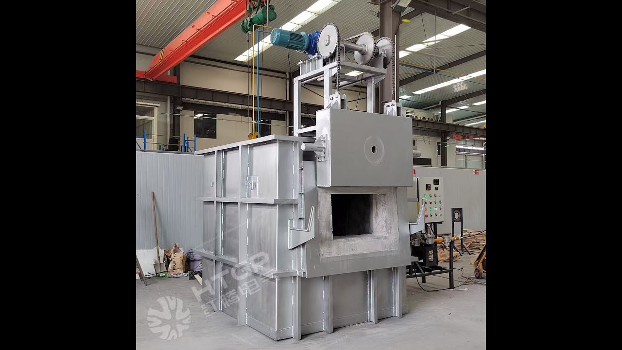 Gas-fired aluminum melting furnace fixed type or 2T Hydraulic tilting reverberatory aluminum furnace