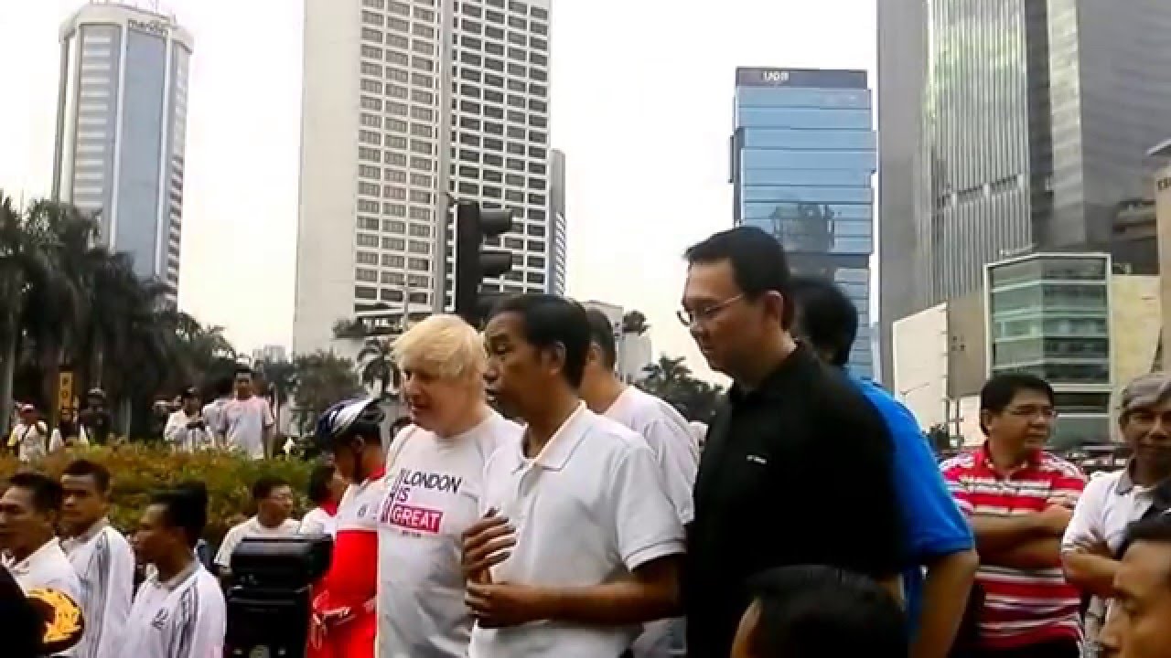Presiden Joko Widodo & Walikota London, Boris Johnson Car ...