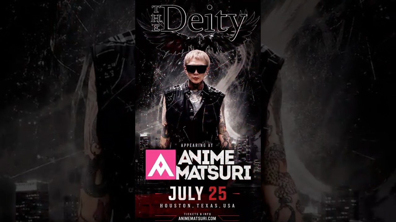 🔥 The Deity LIVE in Houston, Texas, USA | ANIME MATSURI 2026 🔥#AnimeMatsuri #Houston #usa #live