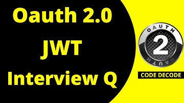 Oauth2 JWT Interview Questions and Answers | Grant types, Scope, Access Token, Claims | Code Decode