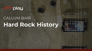 🎸 Callum Bair Guitar Lessons - Hard Rock History - Introduction - JamPlay + TrueFire