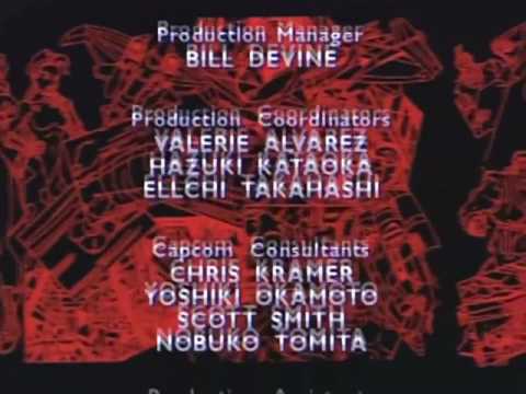 Street Fighter Cartoon Closing Credits