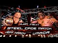 Jeff Hardy vs Umaga Steel Cage RAW 1/7/2008 Highlights