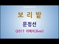 문정선 보리밭 2017 Ver