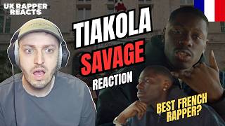 RAPPER REACTS to TIAKOLA - SAVAGE 🇫🇷 | French Rap Music Reaction | Zee TV