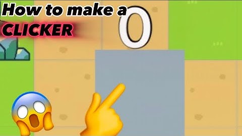 How to make a CLICKER👆👆 in 🟠julians editor🟠