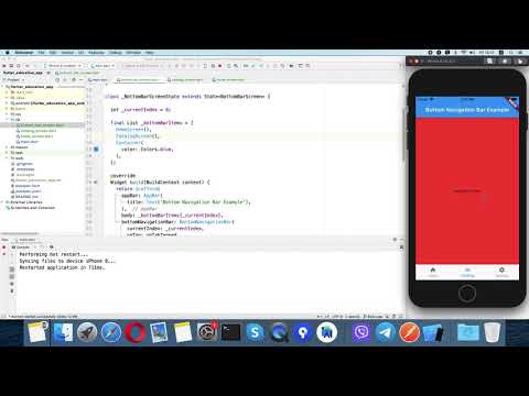 Flutter UI: BottomNavigationBar | Make Bottom Bar based app in Flutter