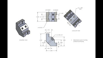 Solidworks - Lesson 2 - Extrude Boss, Extrude Cut, Fillet, Chamfer and Relations