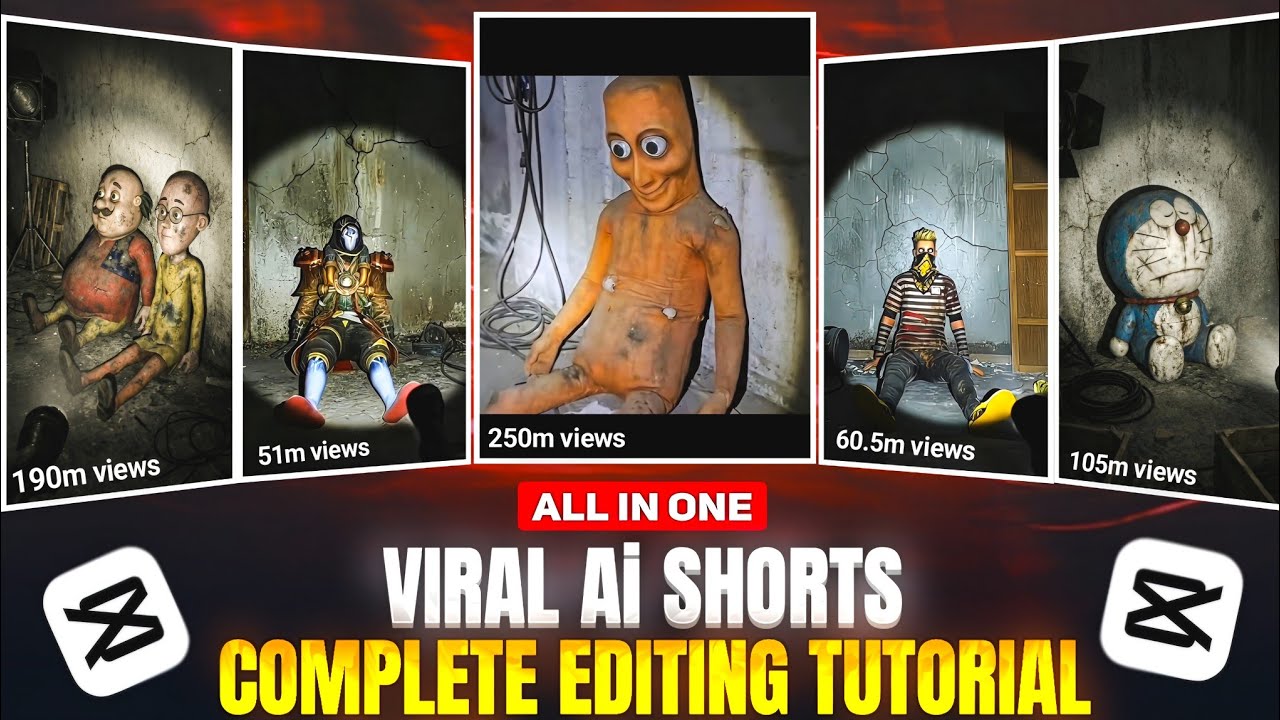 Viral Ai Shorts Editing Tutorial 🤯 || Free Fire Ai Short kaise Banaye || Free Fire Editing Tutorial