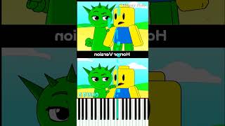 Sea hand monster NORMAL vs HORROR - Sprunki x Brainrot Piano Tutorial