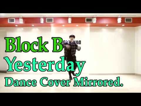 블락비(Block B) - Yesterday 안무 거울모드 Dance Cover(mirror) 방송댄스학원 댄스조아